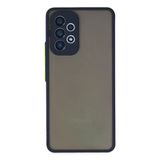 Samsung Galaxy A33 5G Kılıf Montreal Silikon Kapak - Lacivert-(5796)