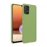 Samsung Galaxy A33 İnce Mat Silikon Kılıf Yeşil