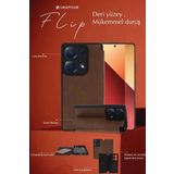 Samsung Galaxy A35 5G Kılıf Flip Cover - Koyu Yeşil
