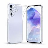Samsung Galaxy A35 - A55 5G Uyumlu Kılıf Şeffaf Kamera Korumalı 3D