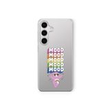 Samsung Galaxy A35 ile Uyumlu Mood Tasarım Baskılı Şeffaf Kılıf 1