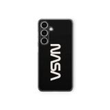 Samsung Galaxy A35 ile Uyumlu Nasa Tasarım Baskılı Şeffaf Kılıf