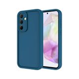 Samsung Galaxy A35 Kılıf Esnek Ve Yumuşak Dokulu Telefonu Çizmeyen Soft Silikon Kapak Royal Case/ananas Koyu Yeşil