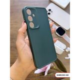 Samsung Galaxy A35 Uyumlu Kamera Korumalı Darbeye Dayanıklı Renk Atmayan Keep Silikon Kılıf - Haki