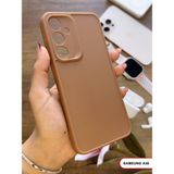 Samsung Galaxy A35 Uyumlu Kamera Korumalı Darbeye Dayanıklı Renk Atmayan Keep Silikon Kılıf - Kahverengi