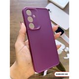 Samsung Galaxy A35 Uyumlu Kamera Korumalı Darbeye Dayanıklı Renk Atmayan Keep Silikon Kılıf - Mor