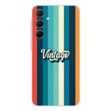 Samsung Galaxy A35 Uyumlu Vintage Baskılı Silikon Kılıf