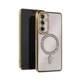 Samsung Galaxy A36 Joke Simli Magneticsafe Kılıf - Gold