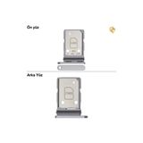 Samsung Galaxy A36 Sim İç Yuvası Çiftli İle Uyumlu Beyaz Çiftli Sim Yuvası İkili Sim Tepsisi Çiftli Sim Aparatı Dual Sim Çekmecesi