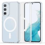 Samsung Galaxy A36 Uyumlu Kılıf Zebana Sararmaz Clearmag Kılıf (M-Safe Uyumlu) Şeffaf