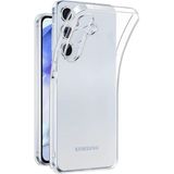 Samsung Galaxy A36 Uyumlu Yumuşak Esnek 3D Süper Şeffaf Silikon Kılıf - --