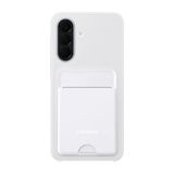 Samsung Galaxy A37 Kart Bölmeli Kılıf-Gri