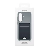 Samsung Galaxy A37 Kart Bölmeli Kılıf-Siyah