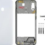 Samsung Galaxy A40 - Sm-A405f Full Kasa Arka Kapak Takim Beyaz - Tamır Setı