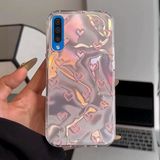 Samsung Galaxy A50 Uyumlu Kılıf Zebana Pink Heart Silikon Kılıf Pembe