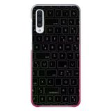 Samsung Galaxy A50 Uyumlu Klavye Tuşları Baskılı Silikon Kılıf