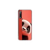 Samsung Galaxy A50 Uyumlu Şeffaf Kılıf 4 Peluş Panda Tasarımlı