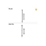 Samsung Galaxy A51 Tuş Takımı İle Uyumlu Beyaz Düğme Seti Tuş Takımı Buton Açma-Kapama Düğmesi