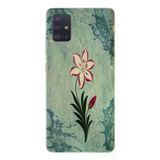 Samsung Galaxy A51 Uyumlu Çiçek Deseni Baskılı Silikon Kılıf