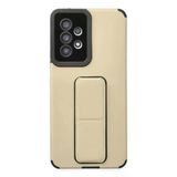 Samsung Galaxy A53 5G Kılıf Mega Standlı Silikon - Gold-(5796)