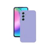 Samsung Galaxy A54 Kılıf Kamera Korumalı Silikon Rubber Arka Kapak Lila