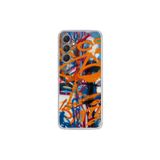 Samsung Galaxy A54 Uyumlu Şeffaf Kılıf Graffiti 2 Tasarımlı