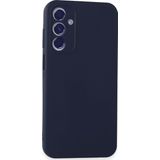Samsung Galaxy A55 5G Kılıf First Silikon - Lacivert