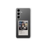 Samsung Galaxy A55 ile Uyumlu Death Note Minimalist Poster Tasarım Baskılı Şeffaf Kılıf