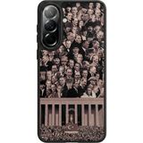 Samsung Galaxy A57 Uyumlu Mustafa Kemal Ataturk Tasarımlı Glossy Premium Kılıf - Siyah - Atatürk-286