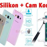 Samsung Galaxy A7 2015 Kilif A700 Ince Silikon Kilif + Cam