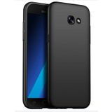 Samsung Galaxy A7 2017 (A720) Ruber Case Mat Slikon Kılıf Siyah