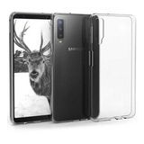 Samsung Galaxy A7 2018 (A750) 2.0 MM Korumalı Silikon Kılıf Şeffaf