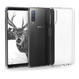 Samsung Galaxy A7 2018 (A750) Ultra Ince Silikon Kılıf Şeffaf
