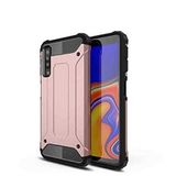 Samsung Galaxy A7 2018 ile uyumlu Çİft Katman Koruyucu Crash Military Tank Kılıf - Rose Gold