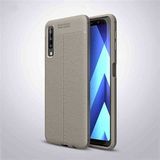 Samsung Galaxy A7 2018 Kılıf Deri Görünümlü Silikon Zipax-Zr-Niss