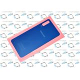 Samsung Galaxy A7 A750 Arka Pil Batarya Kapağı ( Cam) Mavi