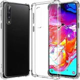 Samsung Galaxy A70 Kılıf Antishock Darbe Emici Şeffaf Silikon