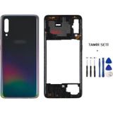Samsung Galaxy A70 - Sm-A705f Full Kasa Arka Kapak Takim Sıyah - Tamır Setı