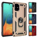 Samsung Galaxy A71 (A715) Kılıf Panzer Ring Tam Koruma Arka Kapak