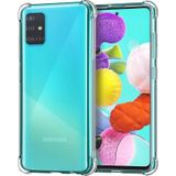 Samsung Galaxy A71 Kılıf Antishock Darbe Emici Şeffaf Silikon