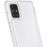 Samsung Galaxy A71 Kılıf Kamera Çıkıntılı Şeffaf Darbe Emici Sert Silikon Kapak Coss