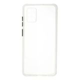 Samsung Galaxy A71 Kılıf Miami Şeffaf Silikon - Şeffaf-(5796)