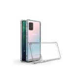 Samsung Galaxy A71 Şeffaf Kılıf Köşelerde Darbelere Karşı Ultra Kalınlık Antishock