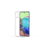 Samsung Galaxy A71 Uyumlu Kılıf Şeffaf Süper Silikon Kapak