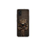 Samsung Galaxy A71 Uyumlu Şeffaf Kılıf Antik Mısır 2 Tasarımlı