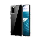 Samsung Galaxy A71 Uyumlu Şeffaf Kılıf - Dünya'nın En Kalitelisi -darbe Emici Kenar Silikon Kapak Turuncu