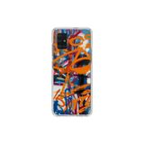 Samsung Galaxy A71 Uyumlu Şeffaf Kılıf Graffiti 2 Tasarımlı