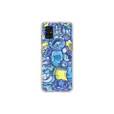 Samsung Galaxy A71 Uyumlu Şeffaf Kılıf Graffiti 9 Tasarımlı