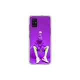 Samsung Galaxy A71 Uyumlu Şeffaf Kılıf No Face 6 Tasarımlı