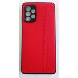 Samsung Galaxy A72 Deri Gorunumlu Yumusak Spor Kilif